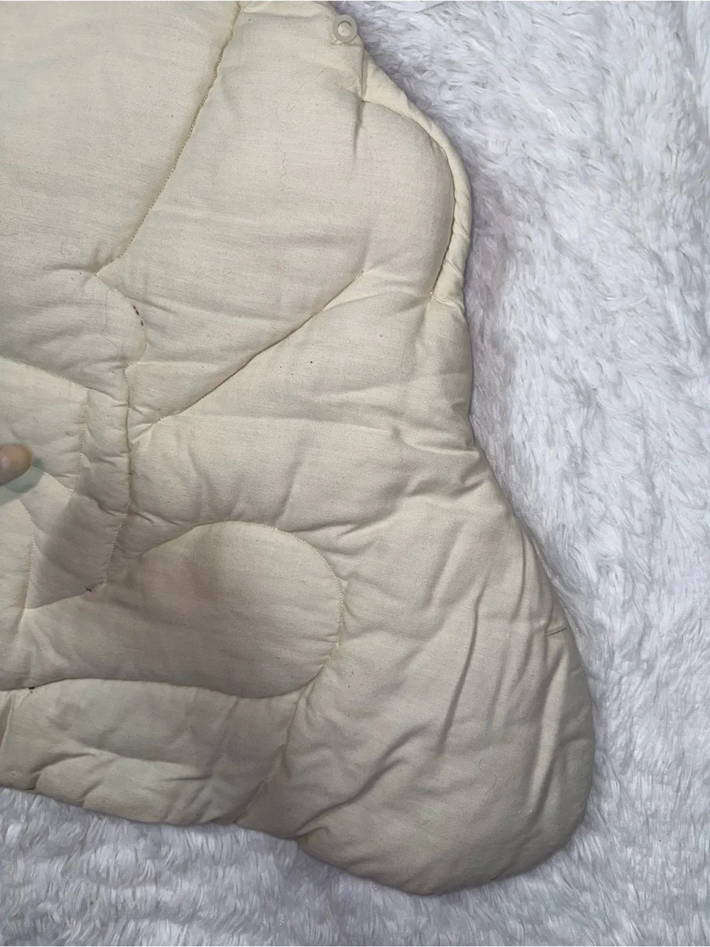 Vintage 90s Quilted Winnie the Pooh Honey Pot Baby Blanket Nursery Wall Decor
